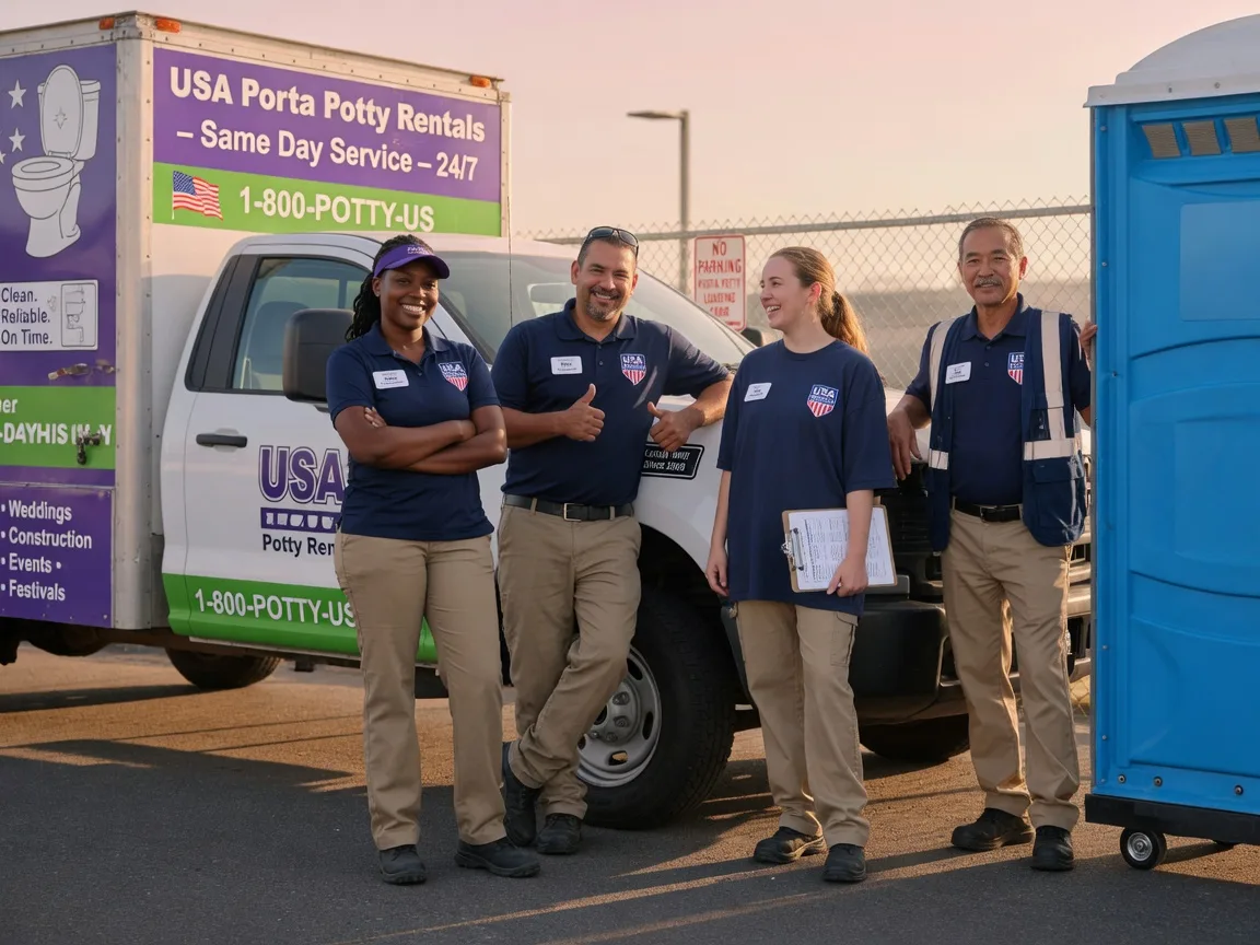 Porta Potty Rental company in Dunnigan, CA